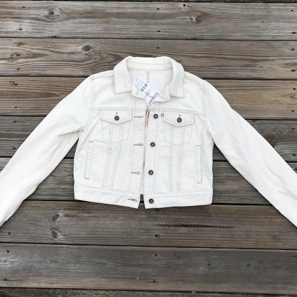 Toms Girl Jacket Long Sleeve Cotton Denim Jacket - Picture 2 of 8